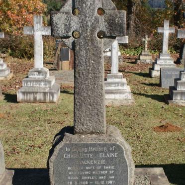 MACKENZIE Charlotte Elaine 1908-1967 