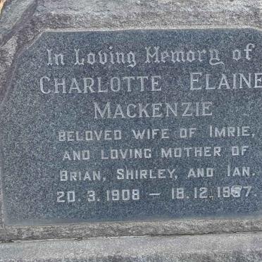 MACKENZIE Charlotte Elaine 1908-1967