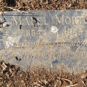 MORTON Mabel 1884-1965