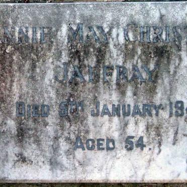 JAFFRAY Annie May Christina -1947