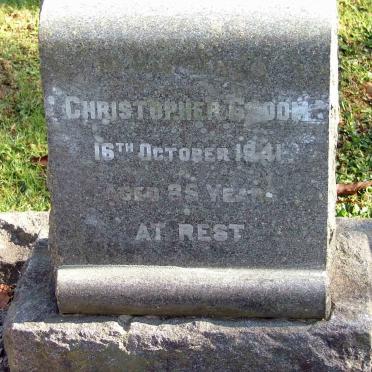 GROOM Christopher -1941