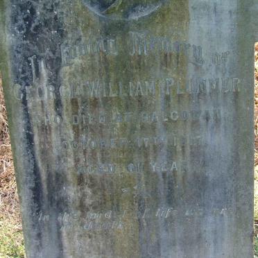 PLUMMER George William  -1917