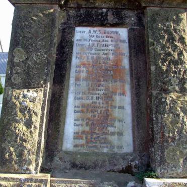 9. Great War Memorial