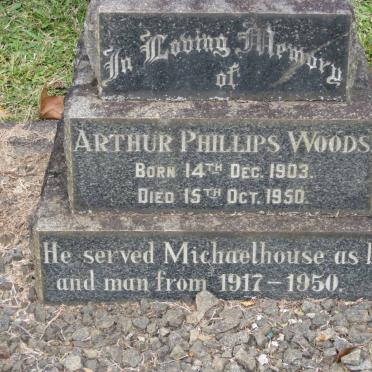 WOODS Arthur Phillips 1903-1950