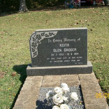GROGER Keith Glen 1953-1984
