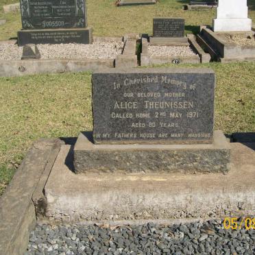 THEUNISSEN Alice -1971