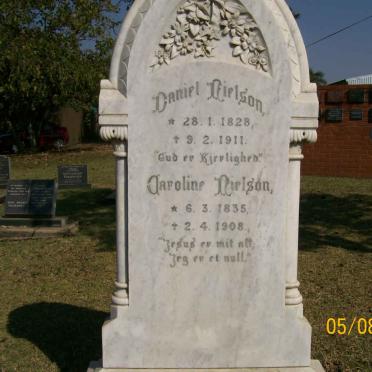 NIELSON Daniel 1828-1911 &amp; Caroline 1835-1908