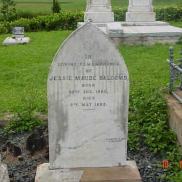 BALCOMB Jessie Maude 1880-1882