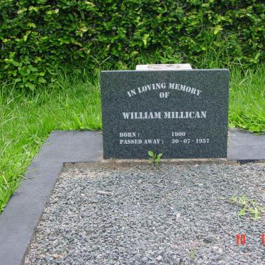 MILLICAN William 1900-1957