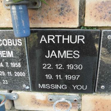 ARTHUR James 1930-1997
