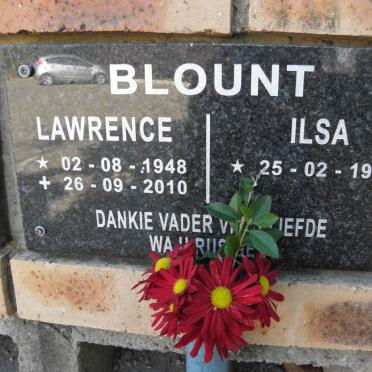 BLOUNT Lawrence 1948-2010 &amp; Ilsa 1952-