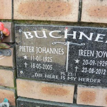 BUCHNER Pieter Johannes1925-2005 &amp; Ireen Joyce 1929-2012