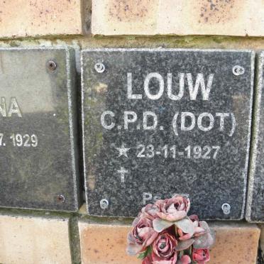 LOUW C.P.D. 1927-
