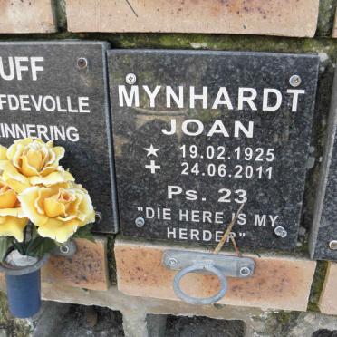 MYNHARDT Joan 1925-2011