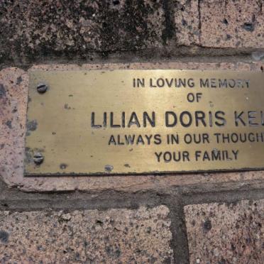 KELLY Lilian Doris