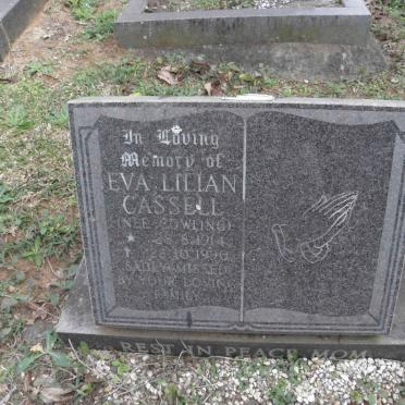 CASSELL Eva Lilian nee COWLING 1914-1990