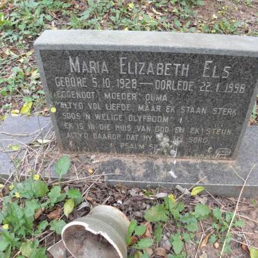 ELS Maria Elizabeth 1928-1998