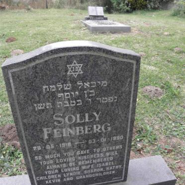 FEINBERG Solly 1918-1990