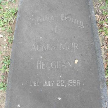 HEUGHAN Thomas Riddell -1976 &amp; Agnes Muir -1996