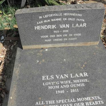 LAAR Hendrik, van 1923-2000 &amp; Els 1940-2011