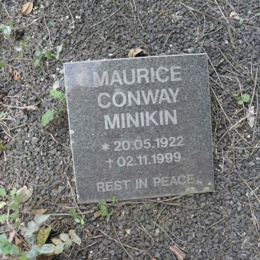 MINIKIN Maurice Conway 1922-1999