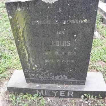 MEYER Louis 1959-1982