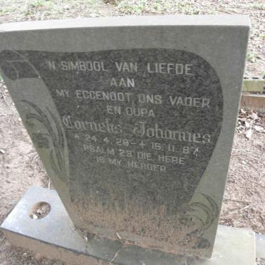 ? Cornelis Johannes 1928-1987