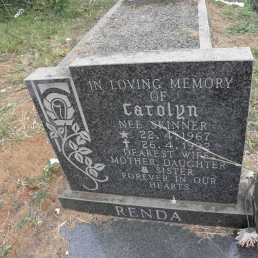 RENDA Carolyn nee SKINNER 1967-1992