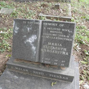 REED William David 1912-1979 &amp; Maria Elizabeth Margaretha MALAN previous PIENAAR 1912-2003