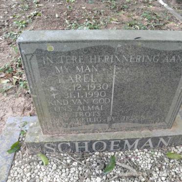 SCHOEMAN Karel 1930-1990