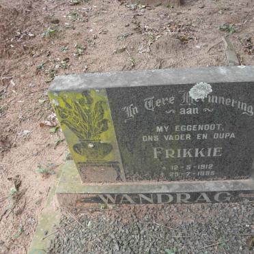 WANDRAG Frikkie 1912-1985