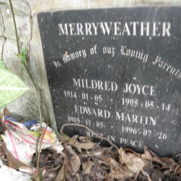 MERRYWEATHER Mildred Joyce 1905-1996