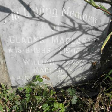 MACLARTY William James 1894-1988 &amp; Gladys 1896-1982