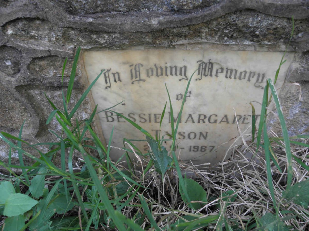 TYSON Bessie Margaret -1967