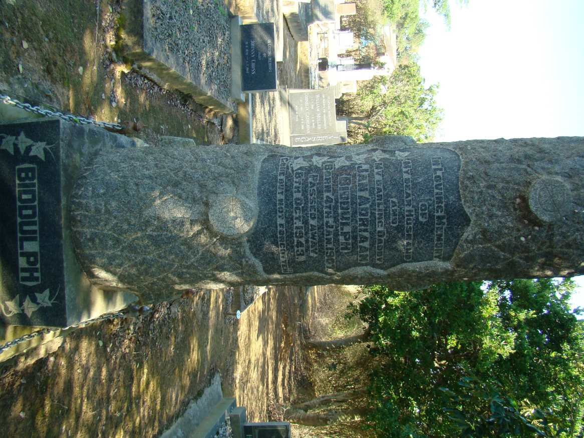 BIDDULPH Jan Adriaan 1907-1943