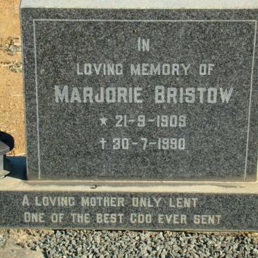 BRISTOW Marjory 1909-1990