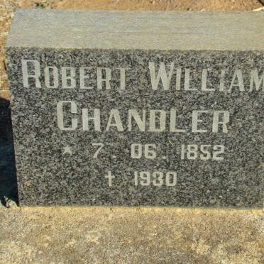 CHANDLER Robert William 1852-1930