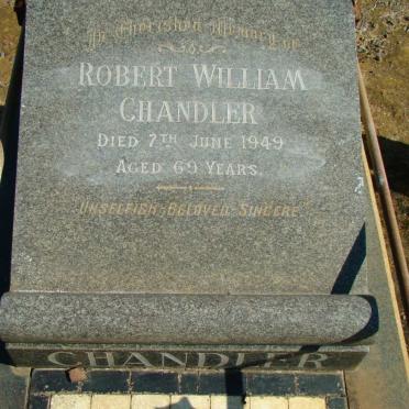 CHANDLER Robert William -1949