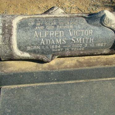 SMITH Alfred Victor Adams 1894-1967