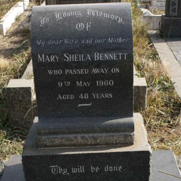 BENNETT Mary Sheila -1960