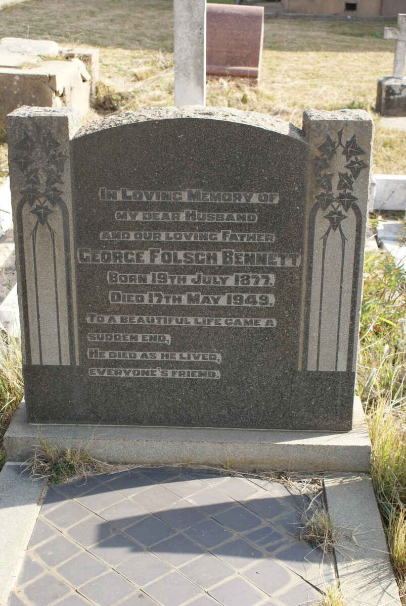 BENNETT George Folsch 1877-1949