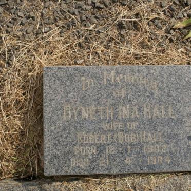 HALL Gyneth Ina 1902-1984