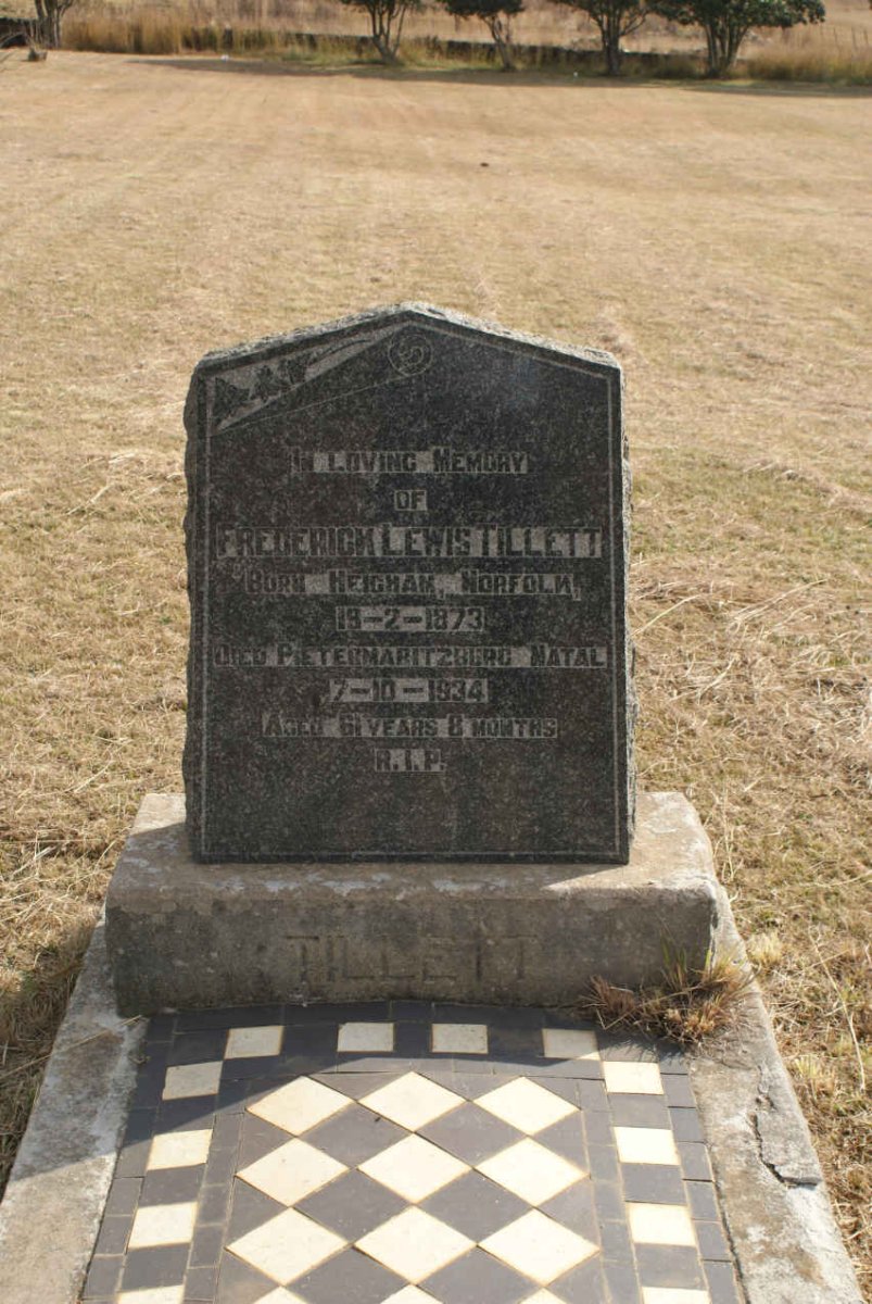 TILLETT Frederick Lewis 1873-1934