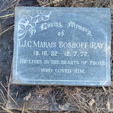 BOSHOFF I.J.C. Marais 1932-1972
