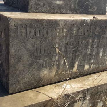 CHATER Thomas Andrew -1930 