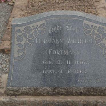 FORTMANN Hermann Wilhelm 1887-1963