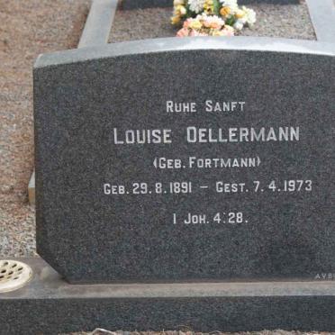 OELLERMANN Louise nee FORTMANN 1891-1973