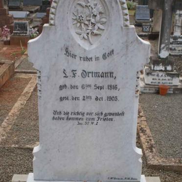 ORTMANN E. Friedrich 1816-1905