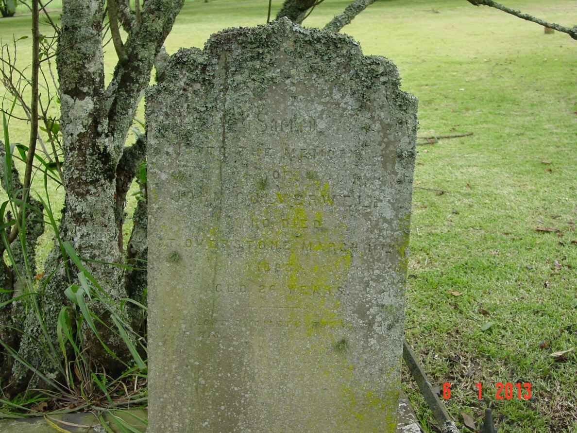 CULVERWELL John -1883