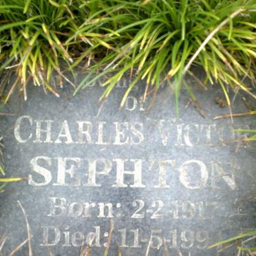 SEPHTON Charles Victor 1917-1994